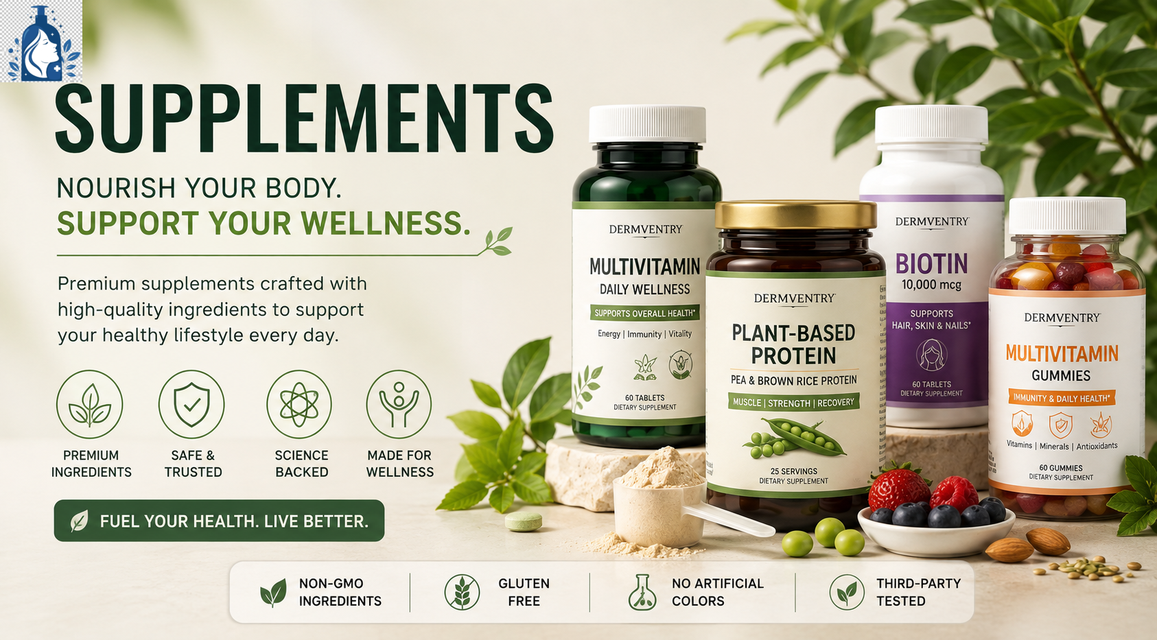 Dermventry Supplements Collection