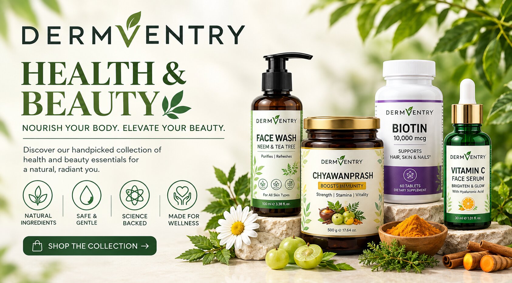 Dermventry Health and Beauty Collection